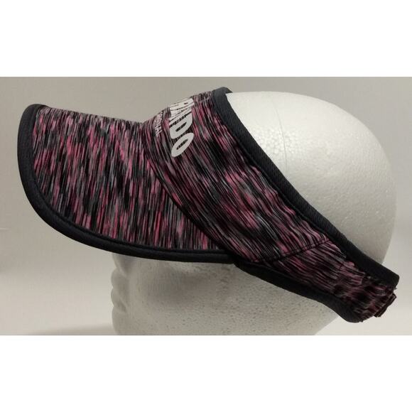 Robin Ruth Sun Visor Hat Cap Original Pink Gray Adjustable Orlando - Picture 4 of 8